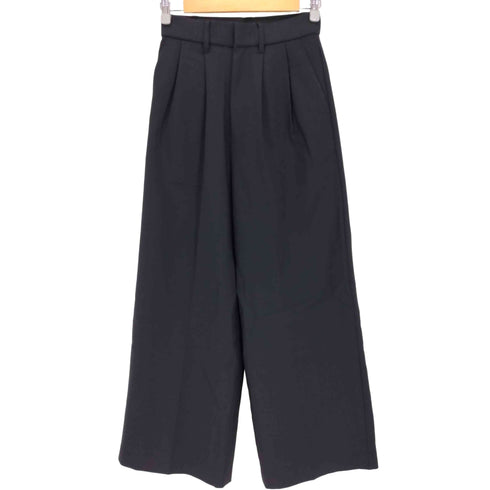 ミラオーウェン Mila Owen 26AW 2タック ワイドパンツ レディース 0