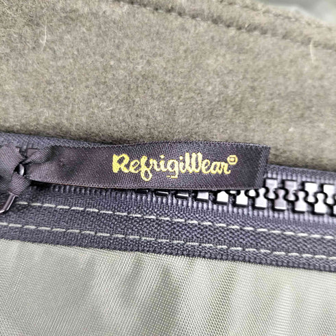 RefrigiWear ベルト付き フーデッド 中綿ジャケット メンズ