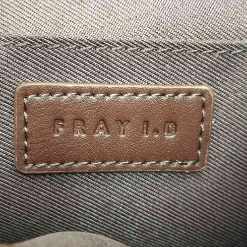 フレイアイディー FRAY I.D 26AW バックルデザインミドルバッグ レディース F