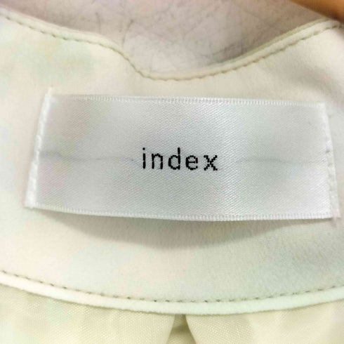 インデックス INDEX ボウタイ フレア ワンピース ボリューム袖 レディース JPN:M