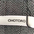 オオトロ OHOTORO HTR herringbone bag ロゴ トートバック レディース