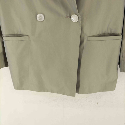 2WAY 付け襟 レイヤード ダブルブレスト ジャケット casual レディース