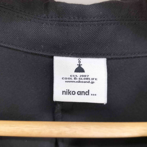 ニコアンド niko and... ドロストドルマンユルジャケット レディース FREE