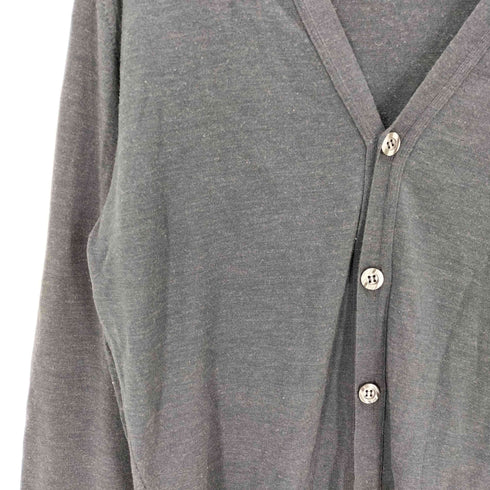 ジョンスメドレー JOHN SMEDLEY 90S Vネック 薄手ニット カーディガン メンズ M