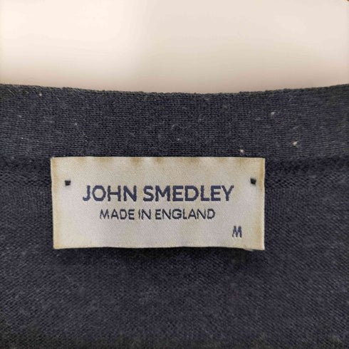ジョンスメドレー JOHN SMEDLEY 90S Vネック 薄手ニット カーディガン メンズ M