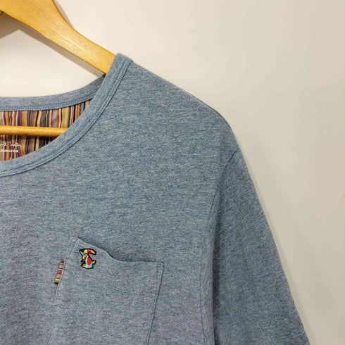 ポールスミス Paul Smith Crystal Rabbit クリスタルラビット 刺繍 Vネック Tシャツ メンズ JPN:L