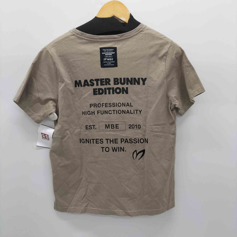 マスターバニーエディション MASTER BUNNY EDITION クルーネック ロゴプリント Tシャツ メンズ JPN:2