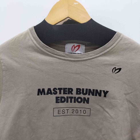 マスターバニーエディション MASTER BUNNY EDITION クルーネック ロゴプリント Tシャツ メンズ JPN:2