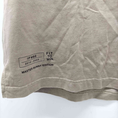 マスターバニーエディション MASTER BUNNY EDITION クルーネック ロゴプリント Tシャツ メンズ JPN:2