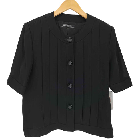 ジバンシィ GIVENCHY HI FORMAL アセテート フロンよプリーツジャケット レディース 14