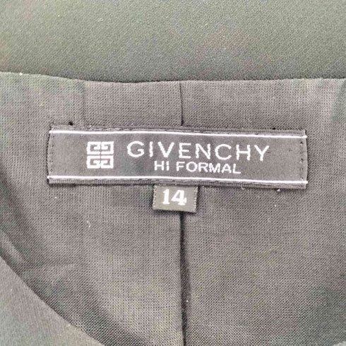 ジバンシィ GIVENCHY HI FORMAL アセテート フロンよプリーツジャケット レディース 14