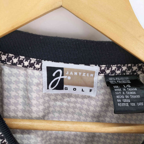 ジャンセン jantzen GOLF 千鳥格子 プルオーバー ピステ メンズ import:XL