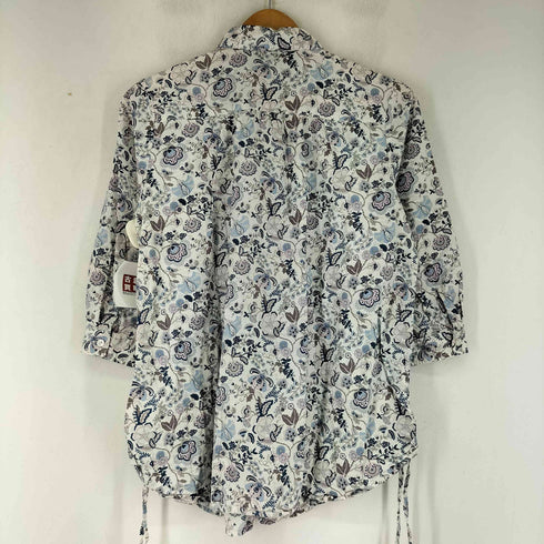 エレメントオブシンプルライフ element of simple life 花柄 長袖 シャツ レディース JPN:M