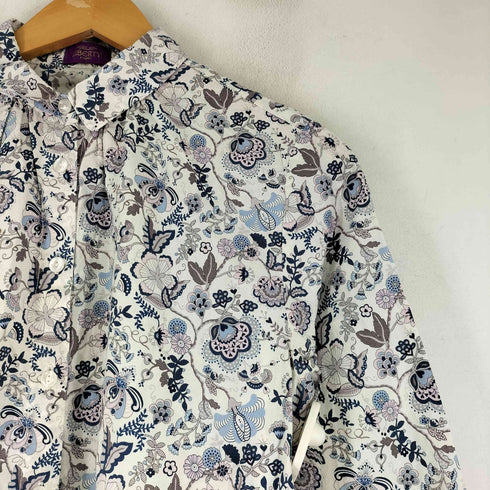 エレメントオブシンプルライフ element of simple life 花柄 長袖 シャツ レディース JPN:M