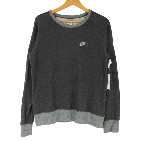 ナイキ NIKE ロゴプリント バイカラー スウェット メンズ JPN:M