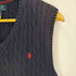 ポロラルフローレン POLO RALPH LAUREN ポニー刺繍 ニット ベスト レディース import:L