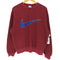ナイキ NIKE 90S 白タグ ビッグ スウッシュ ロゴパッチ クルーネック スウェット メンズ import:L