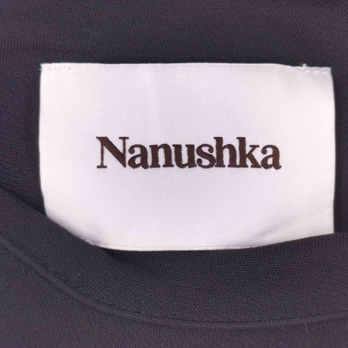 ナヌーシュカ nanushka ベアトップ サイドスリット ワンピース レディース S