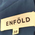 エンフォルド ENFOLD ハイネック サイドスリット ノースリーブ ワンピース レディース 38