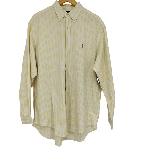 ラルフローレン RALPH LAUREN yarmouth ボタンダウン マルチストライプシャツ メンズ 16 1/2-35