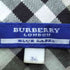 バーバリーブルーレーベル BURBERRY BLUE LABEL ホース刺繍 裏地ノバチェック フラップポケット リネン混 クロップド ジャケット y2k レディース JPN:36
