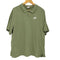 ナイキ NIKE AS M NK CLUB POLO MATCHUP OS OIL GREEN/WHITE メンズ JPN:XL