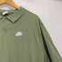ナイキ NIKE AS M NK CLUB POLO MATCHUP OS OIL GREEN/WHITE メンズ JPN:XL