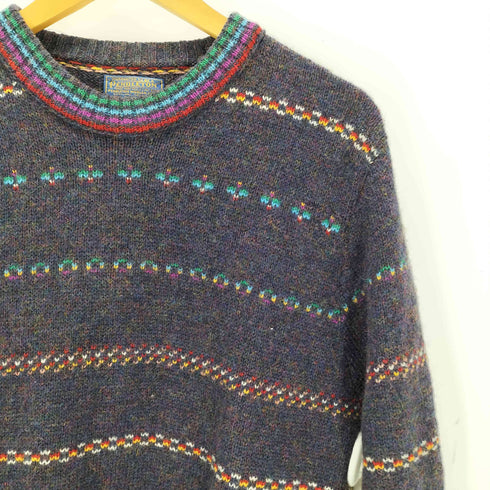 ペンドルトン PENDLETON 70S ノルディック柄 ニットセーター メンズ L
