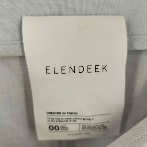 エレンディーク ELENDEEK 7分ギャザースリーブ オフショルダー ブラウス レディース FREE