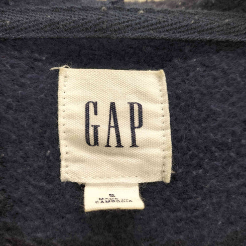 ギャップ Gap カジュアルロゴ刺繍 ジップフーディー メンズ import:S