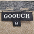 グーチ GOOUCH シルクリネン ボーダー 半袖ニット メンズ import:M