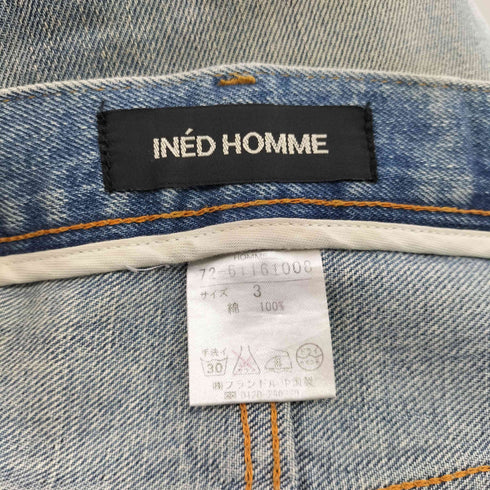 イネドオム INED HOMME 00S ボタンフライ デニムパンツ メンズ JPN:3