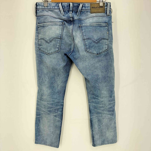 リプレイ REPLAY DARK INDIGO SUPER STRETCH DENIM スリムフィット ストレッチ ジーンズ メンズ US:32-33