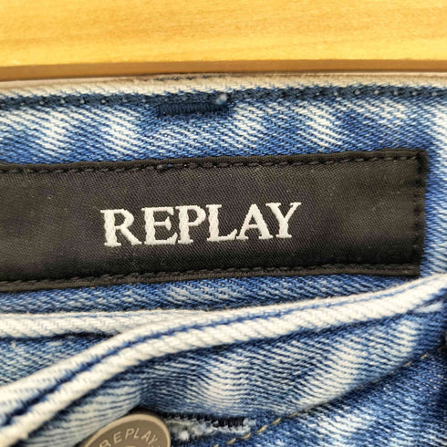 リプレイ REPLAY DARK INDIGO SUPER STRETCH DENIM スリムフィット ストレッチ ジーンズ メンズ US:32-33