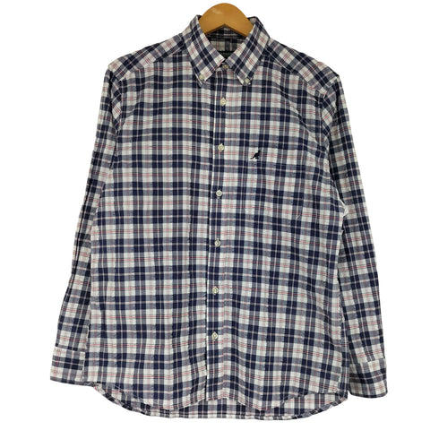 カンゴール KANGOL チェック柄 ロングスリーブ BDシャツ メンズ JPN:M