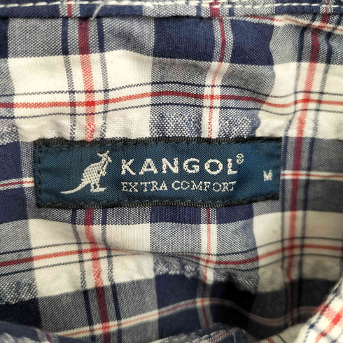 カンゴール KANGOL チェック柄 ロングスリーブ BDシャツ メンズ JPN:M