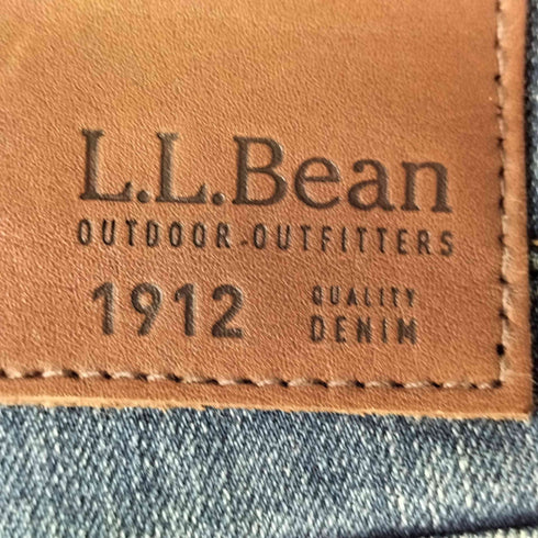 エルエルビーン L.L.Bean 裏地ワッフル クラシック フィット ストレート デニム メンズ 32×29
