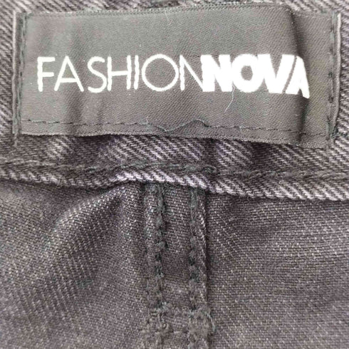 fashion nova ダークグレー カーゴデニムパンツ レディース 15