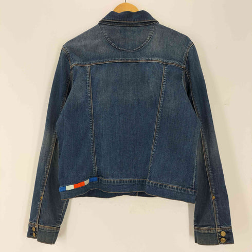 Vintage America Blues ヴィンテージ・アメリカ・ブルーズ ビーズ刺繍 デニムジャケット レディース L