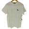メゾンキツネ MAISON KITSUNE ロゴワッペン クルーネック Tシャツ レディース import:L