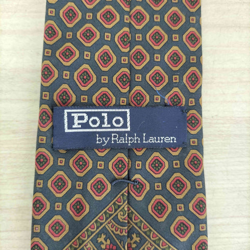 ポロバイラルフローレン Polo by RALPH LAUREN 総柄 シルク ネクタイ メンズ