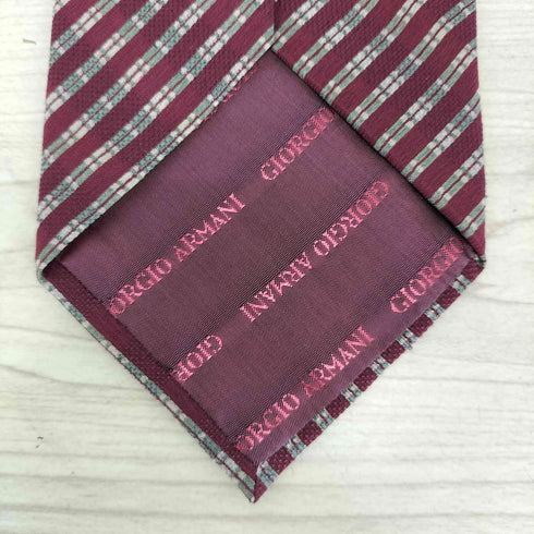 ジョルジオアルマーニ Giorgio Armani ストライプ ネクタイ メンズ