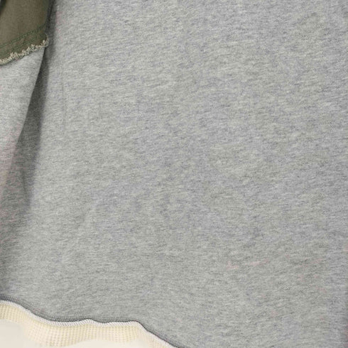 KARAKU 異素材コンビダメージトールパーカー メンズ JPN:XL