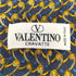 ヴァレンティノ Valentino CRAVATTE 総柄 シルクネクタイ メンズ
