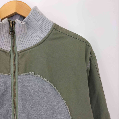 LUCKY SARTORIUS リメイク ダメージパッチワークデザイン ジップアップジャケット メンズ JPN:XL