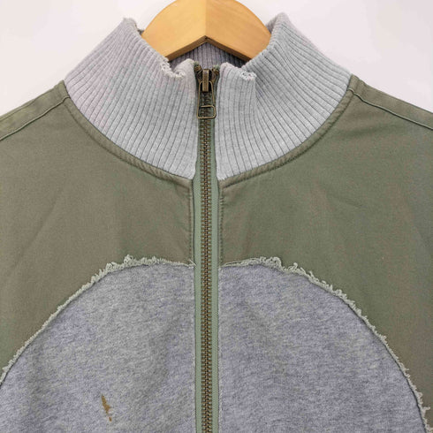 LUCKY SARTORIUS リメイク ダメージパッチワークデザイン ジップアップジャケット メンズ JPN:XL