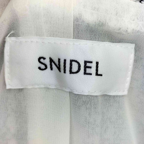 スナイデル snidel 千鳥格子柄 ハーフスリーブツイードバリエジャケット ボックスミニスカート レディース トップス ONE SIZE スカート1