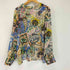 ザラ ZARA ペイズリーシアーシャツ レディース import:XL