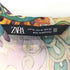 ザラ ZARA ペイズリーシアーシャツ レディース import:XL