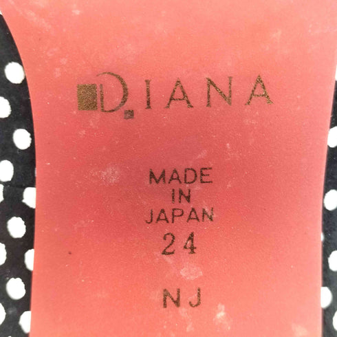 ダイアナ DIANA キャラクター コラボ ドット パンプス レディース JPN:24